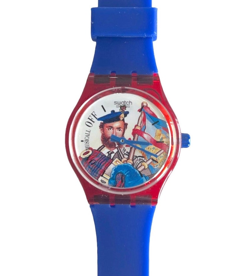 Swatch 1995 vintage Musicall DUDELSACK SLR101