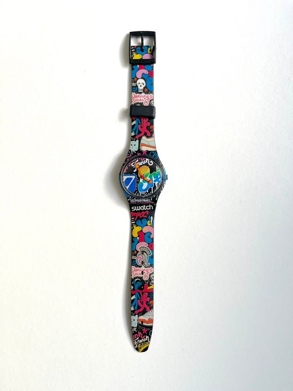 Swatch Watch  GB239  MOVING BEAT Buy Swatch Gent MOVING BEAT GB239 - Near Mint Condition  main image 3
