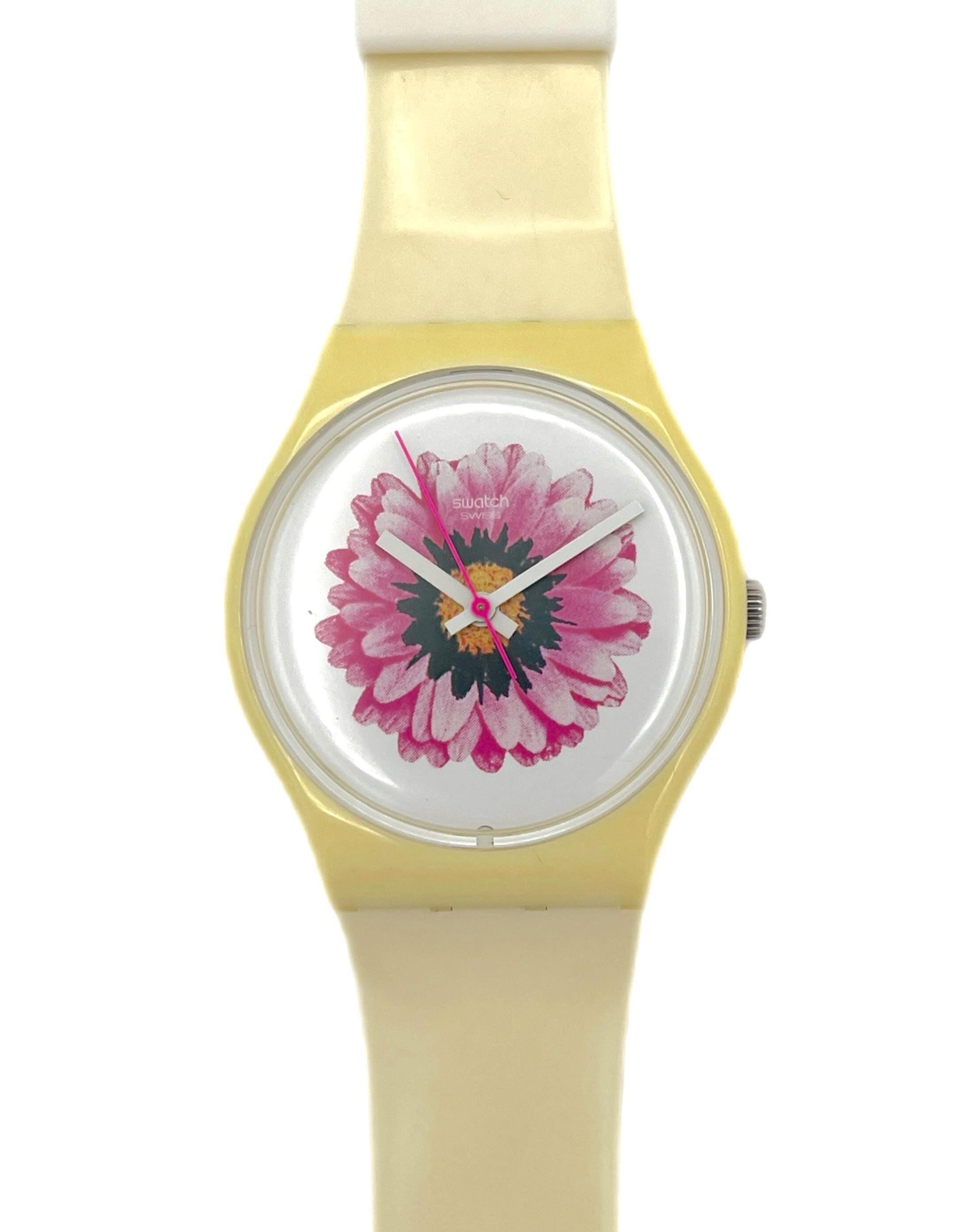 Floral swatch watch - Etsy 日本