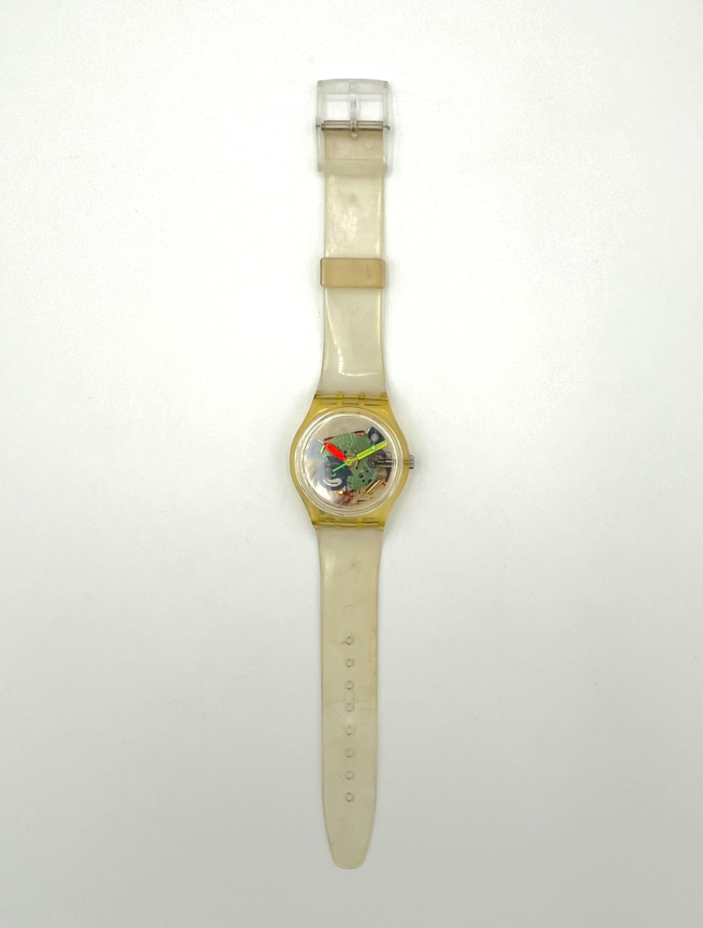 Very Rare Swatch Gent JELLY PIANO GZ159 - Good Running  display picture 1