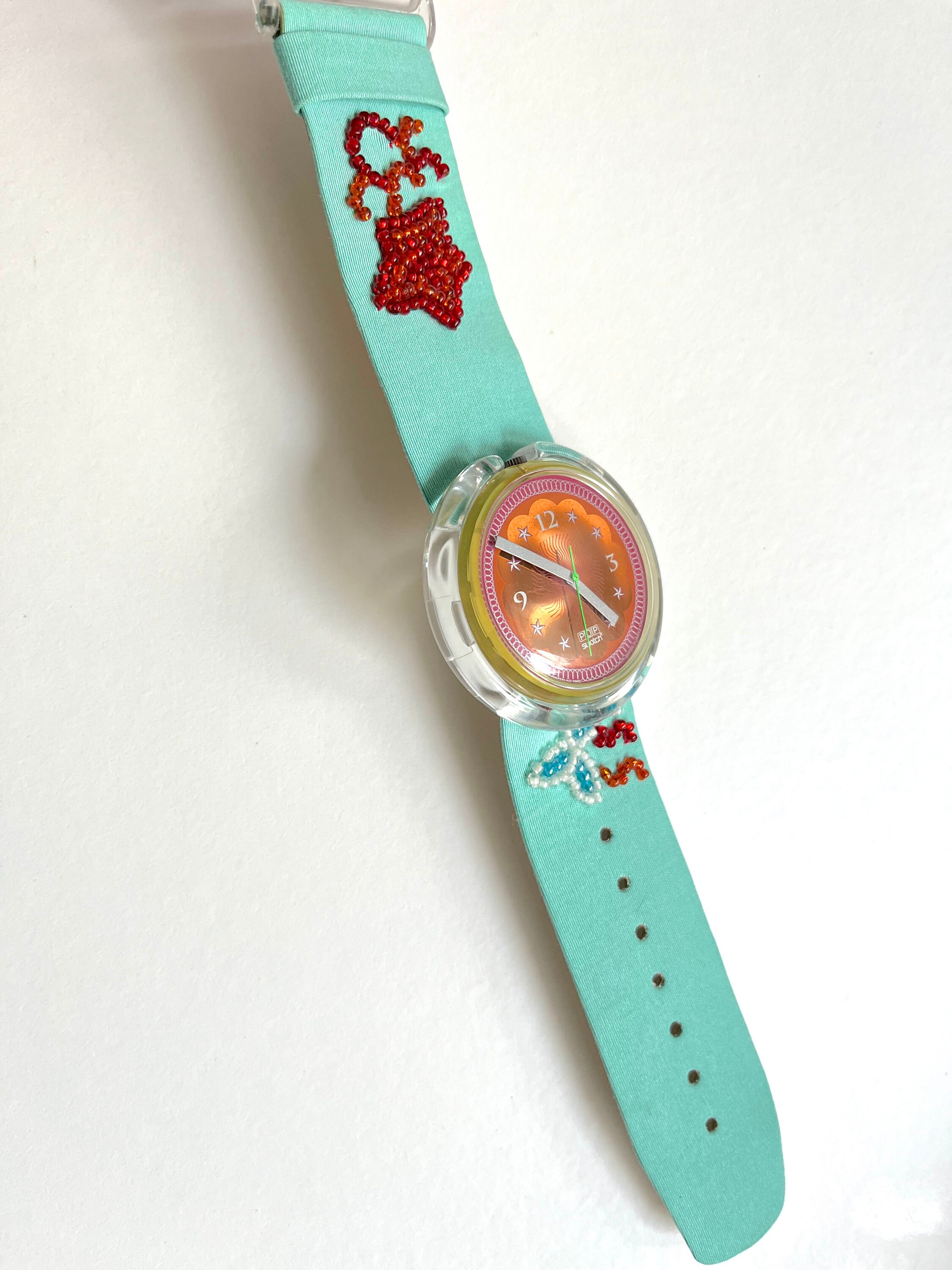 Vintage 1993 Pop-swatch SOUPE DE POISSON PWZ106 - 39 Mm