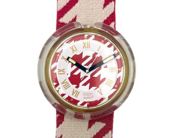 Swatch Watch - PMO101 - MILLE FEUILLE Vintage SWATCH POP 1996 Atlanta Olympics Mille Feuille  main image 3