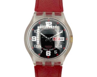 Swatch Jelly en Jelly RUBY TOUCH SUJK701 - Excelente estado usado - Funciona con batería nueva - Diámetro 38 mm