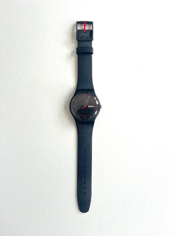 Swatch New Gent GAET SUOB714 Mint Condition New Battery Installed 41mm Original Packaging Etsy UK