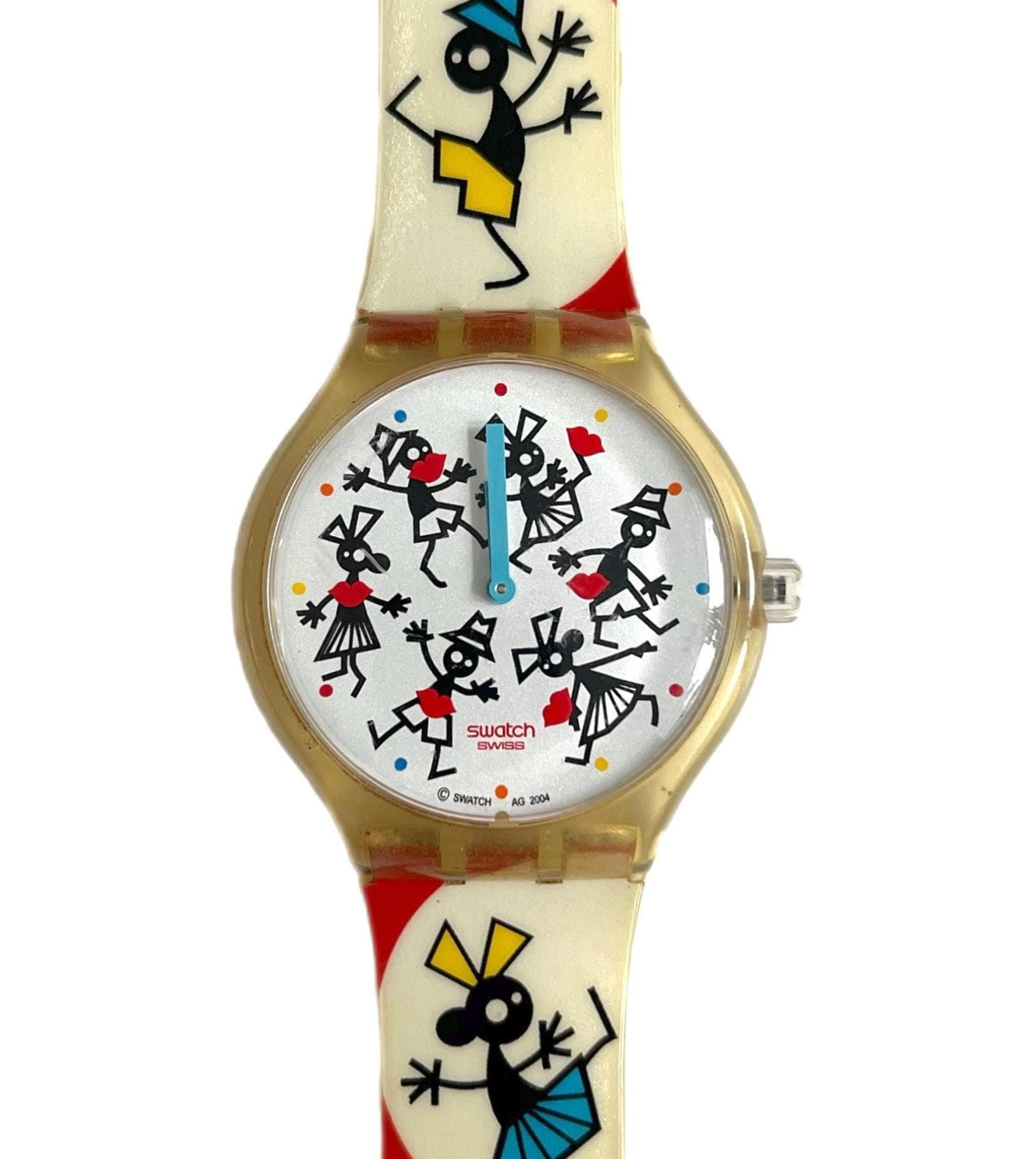 Swatch Watch - STGK104 - TIME FOR A KISS - Club Special 2004 Swatch Touch Time for a Kiss Club Special in Box Pre-owned  main image 2