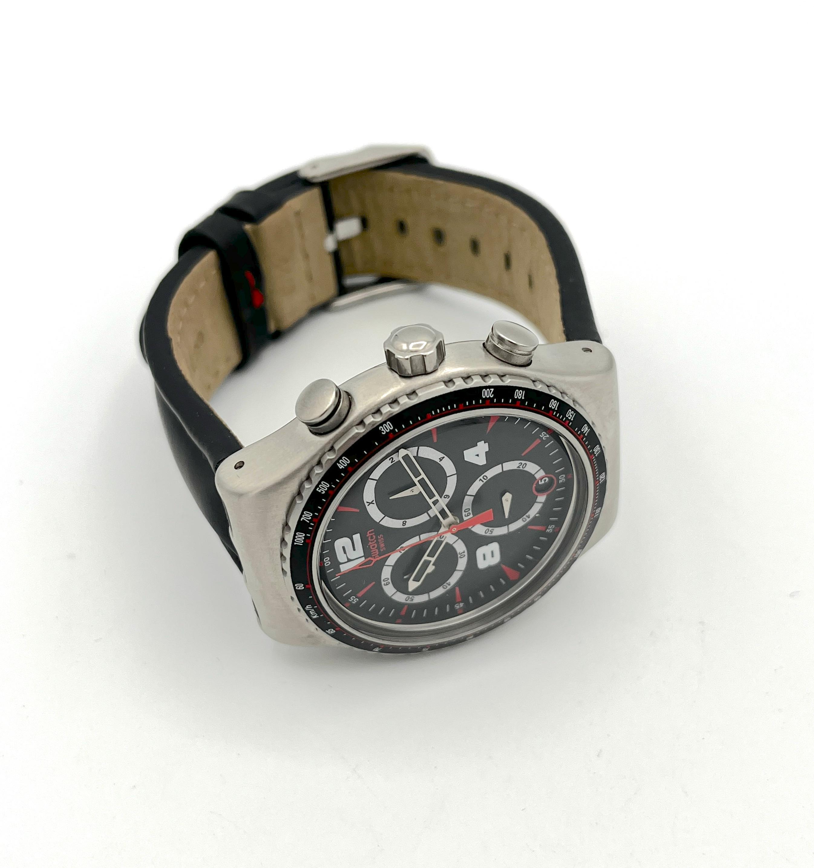 Swatch Irony New Chrono PUDONG YVS404 - as New - All Functions