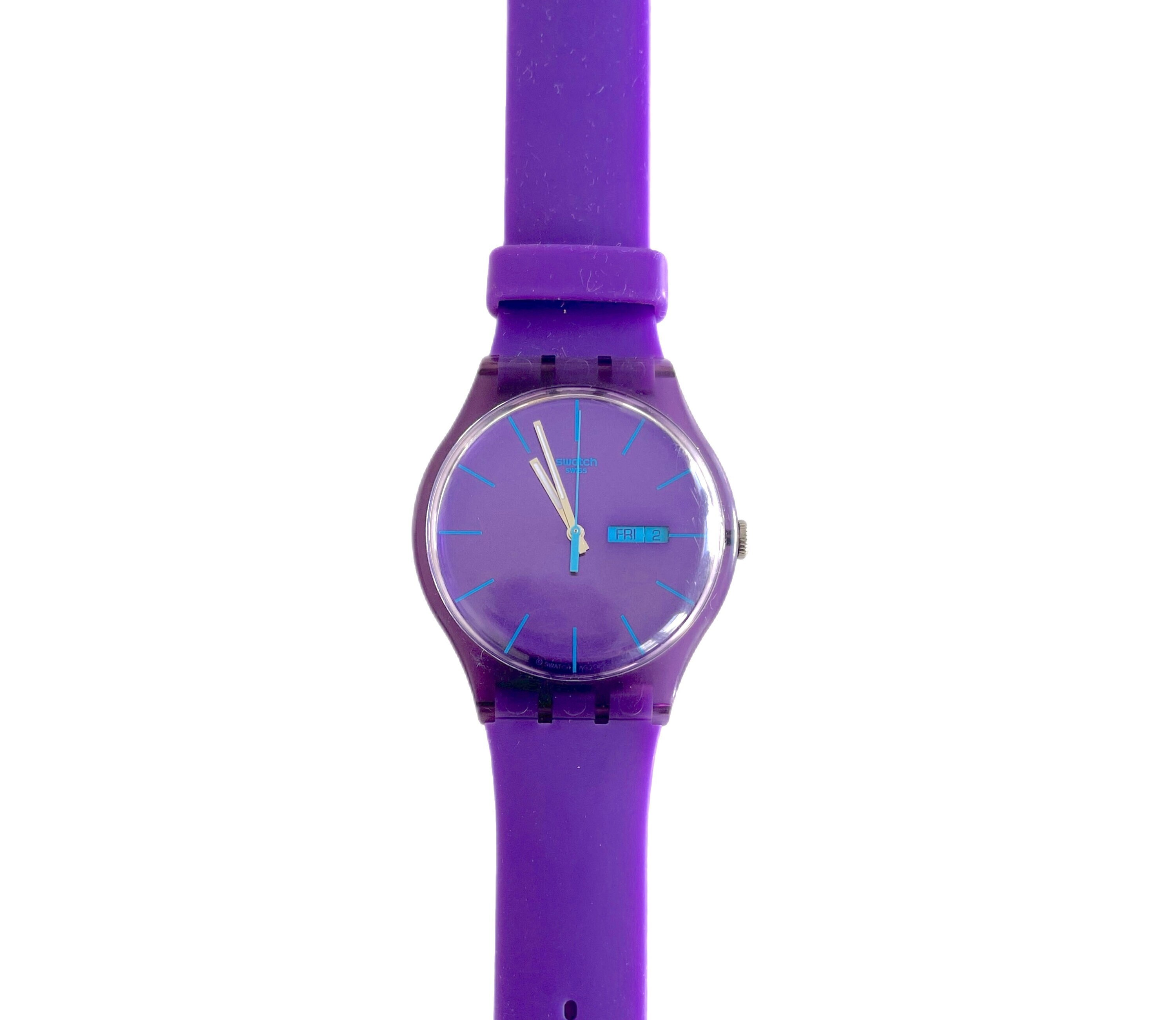 Swatch Watch - SUOV702 - PURPLE REBEL Swatch Purple Rebel Swatch PURPLE REBEL SUOV702 Original  main image 2