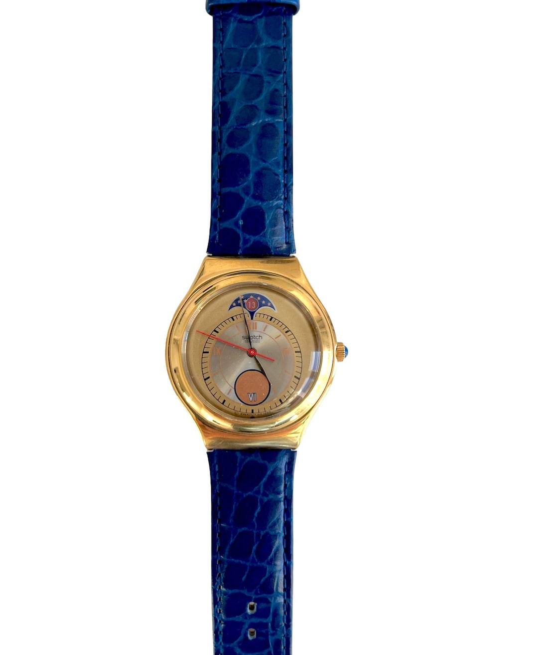 NEW and Unworn Vintage Swatch Irony Big HANDSOME PRINCE YGG400 Etsy