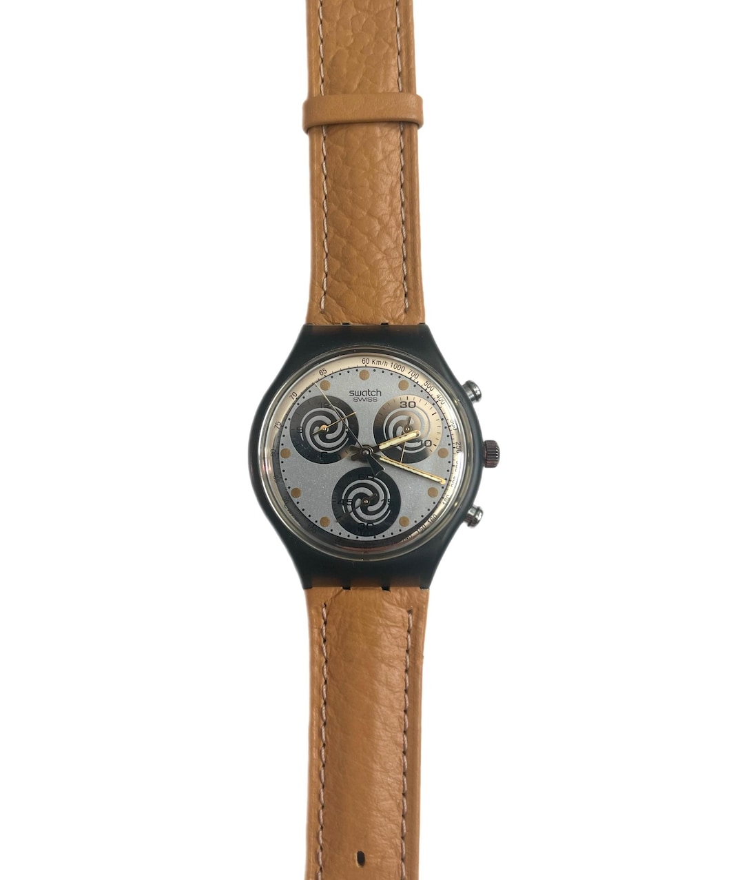 ヴィンテージ 1992 Swatch Chrono SIRIO SCM101 未使用のミント 