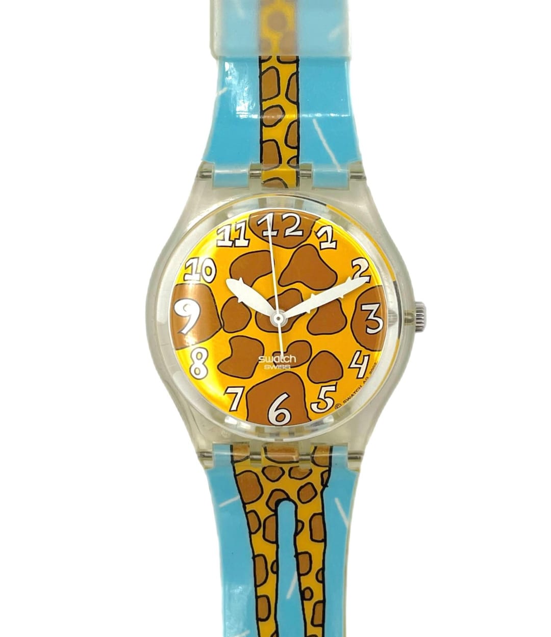 2003 Swatch STRETCHY GE119 - Rare Giraffe-themed Watch, Excellent ...