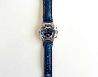 ヴィンテージ Swatch Irony Chrono SEATRIP YCS102 - 完璧な中古品の