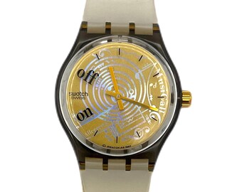 Vintage 2004 Swatch Touch Time for A Kiss STGK104 CLUB  display picture 2