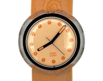 Pop Swatch「In」PMK129 2000 Midi Pop Swatch IN PMK129 - 32mm Diameter - New in Box - Etsy