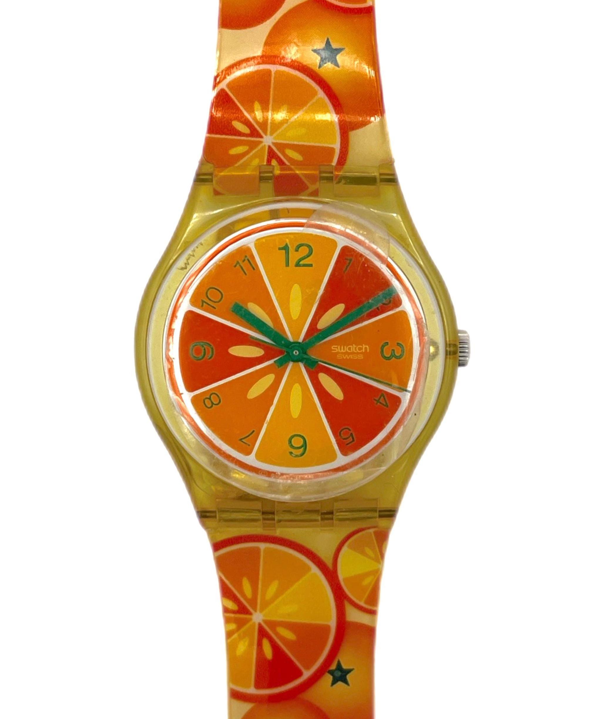 New and Unworn Swatch SO FRESH GE102 - Running With Fresh 