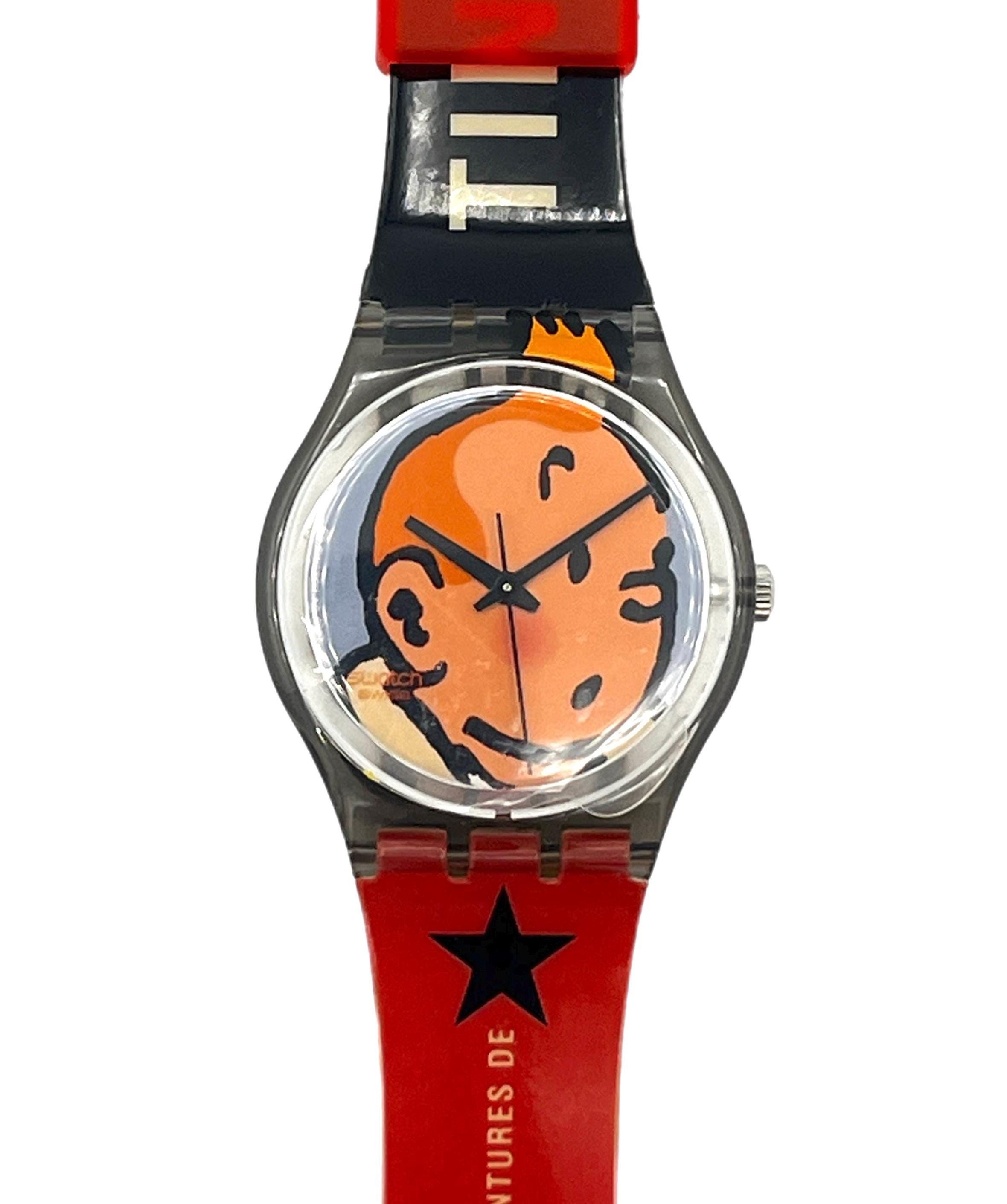 Tintin swatch watch - Etsy 日本