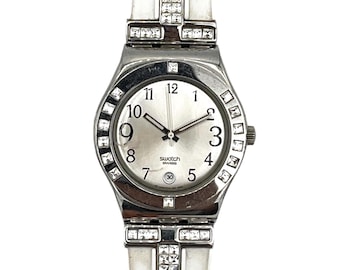 Swatch Irony Medium Fancy Me YLS430 Watch | Vintage Swatch | Swiss Made | Excellent Pre-Owned Condition | Collectible 1990s Watch