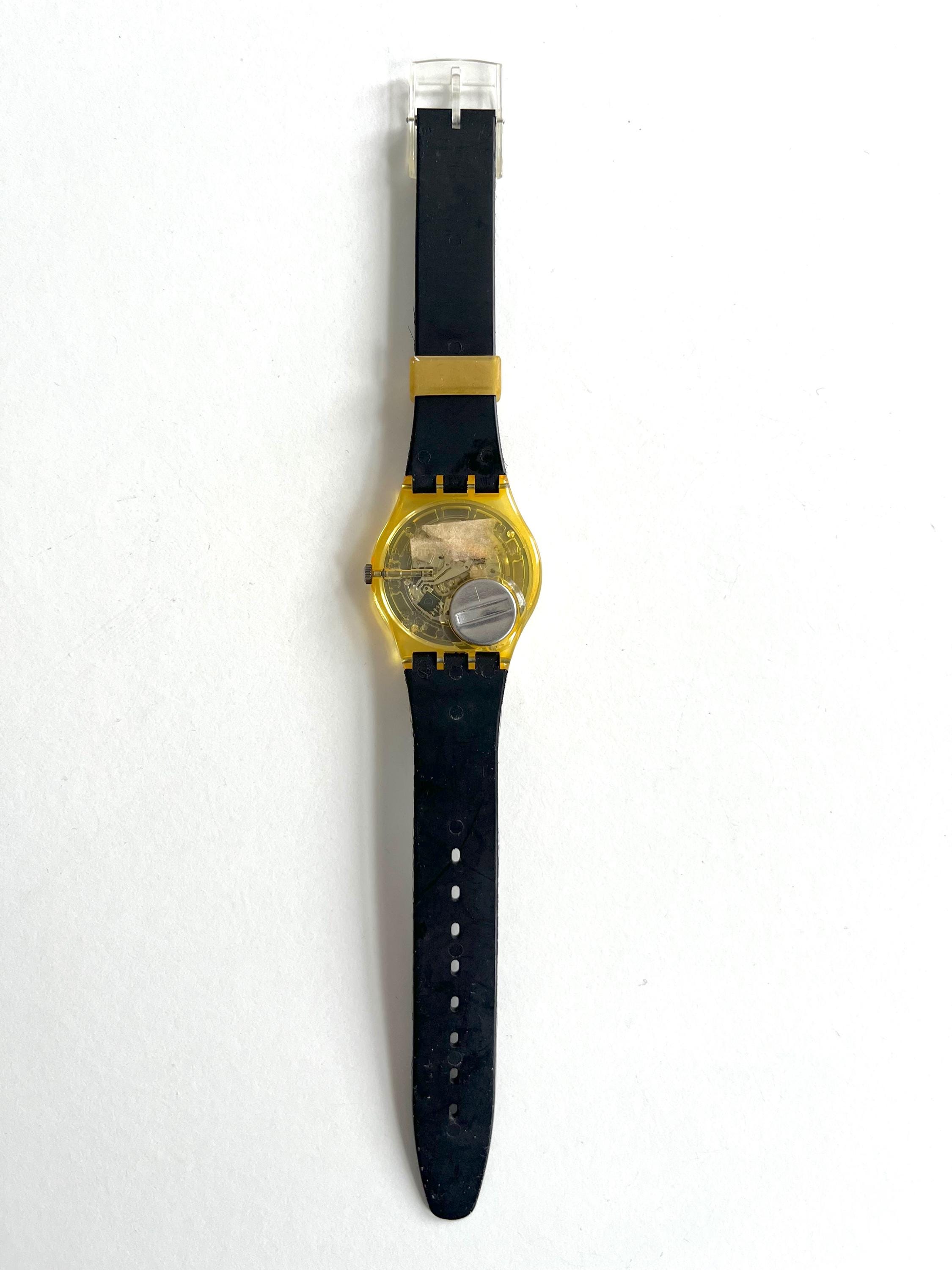 Unworn Vintage 1997 Swatch Gent Artist JUNGLE TANGLE GK235 