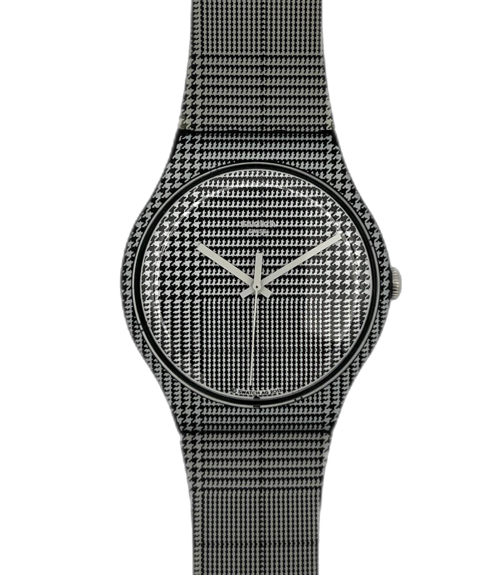 Swatch New Gent For The Love Of W SUOB113 – neue Batterie eingesetzt – hervorragender Gebrauchtzustand – 41 mm