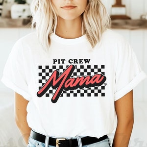 Camisetas retro de equipo de boxes, camisetas de cumpleaños de carreras, camisetas de carreras vintage, camisetas de carreras rápidas a juego, camisetas personalizadas de los años 60, camisetas de autos rojos, camisetas de F1