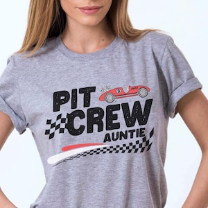 Birthday Racer Shirt, Custom Pit Crew Shirts, Custom Race car Tshirt, Matching Family Racing Shirt, Group Racing tshirt, Race Car Shirts