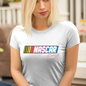 Nascar Racing shirt, Womens Raceday hype USA Tshirt, Start Your Engines T-shirt, Kyle Busch, Chase Elliot Petrolhead Top, Nascar Fans