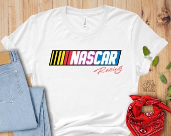 ナスカー レーシング シャツ、レディース レースデー T シャツ、ナスカー ファン、ナスカー レーシング T シャツ、ナスカー ヴィンテージ シャツ、レトロ ナスカー T シャツ、カイル ブッシュ ナスカー T シャツ
