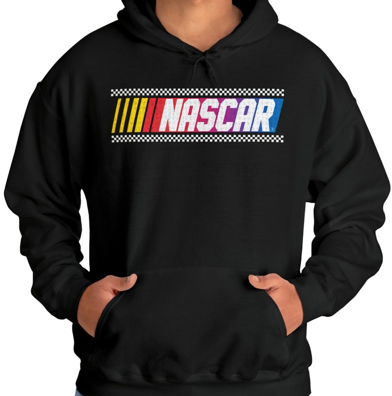 Classic Nascar Hoodie, Raceday Vintage Nascar Hoodie, Distressed Nascar Hoodie, Nascar Sweater, Retro Nascar Sweatshirt, Nascar Shirt image 3