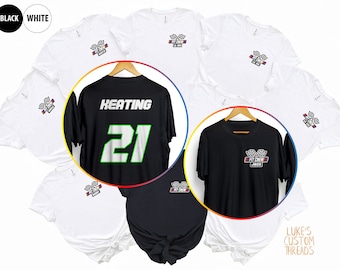 Pit Crew Shirts, Custom Nascar, Matching Family Racing Shirt, Personalized Group Racing tshirt, Race Car Shirts, Two Fast BirthdayTee