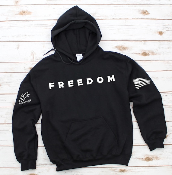 Erika Kirk Freedom Hoodie, Charlie Kirk Signature, Charlie Kirk Freedom Tee, Biblical Tee, We Are All Charlie Kirk, Patriotic Tee, USA Flag