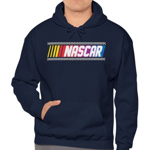 Classic Nascar Hoodie, Raceday Vintage Nascar Hoodie, Distressed Nascar Hoodie, Nascar Sweater, Retro Nascar Sweatshirt, Nascar Shirt Navy