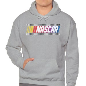 Classic Nascar Hoodie, Raceday Vintage Nascar Hoodie, Distressed Nascar Hoodie, Nascar Sweater, Retro Nascar Sweatshirt, Nascar Shirt Heather Sport Grey