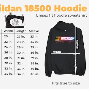 Classic Nascar Hoodie, Raceday Vintage Nascar Hoodie, Distressed Nascar Hoodie, Nascar Sweater, Retro Nascar Sweatshirt, Nascar Shirt image 8