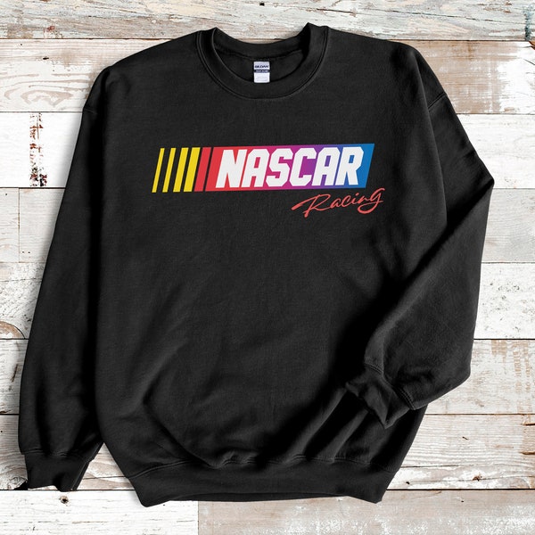 Nascar Retro Racing Sweatshirt, Raceday Retro Nascar Sweatshirt, Vintage Nascar Logo Racing, Vintage 70s Nascar Sweater, Mens Nascar Sweater