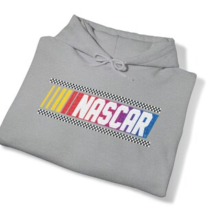 Classic Nascar Hoodie, Raceday Vintage Nascar Hoodie, Distressed Nascar Hoodie, Nascar Sweater, Retro Nascar Sweatshirt, Nascar Shirt image 5