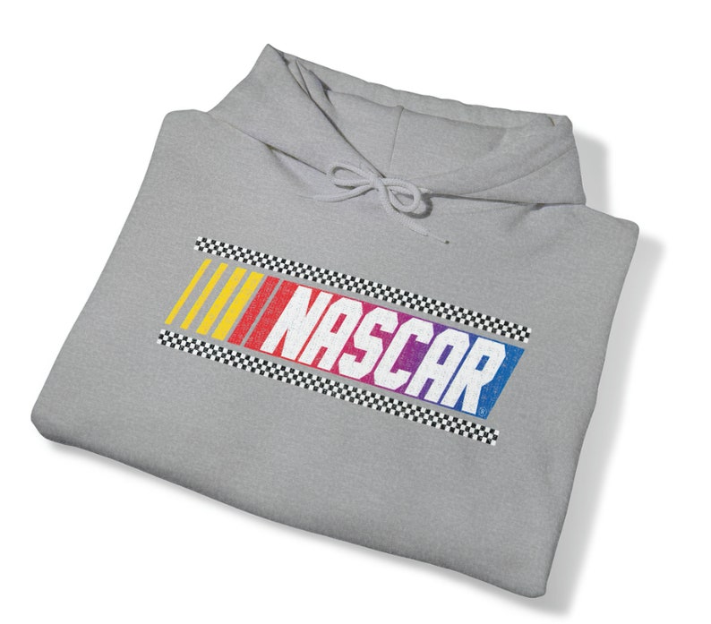 Classic Nascar Hoodie, Raceday Vintage Nascar Hoodie, Distressed Nascar Hoodie, Nascar Sweater, Retro Nascar Sweatshirt, Nascar Shirt image 5