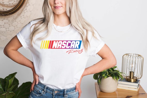 Camiseta de carreras de Nascar camiseta de Nascar para mujer hombre unisex camiseta vintage de Nascar