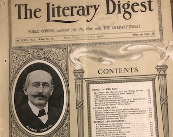 The Literary Digest - 21 de julio de 1906 - ¡Edición sobre el terremoto de San Francisco!