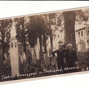 US Navy Middle East Tour 1920 - Rare Real Photo Postcards (RPPC)