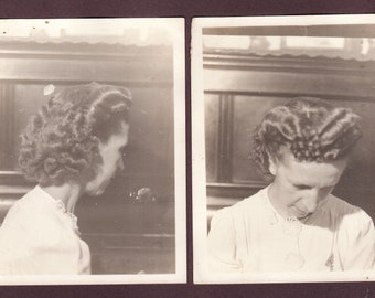 Fotografías antiguas, peinados de los años 30 y 40
