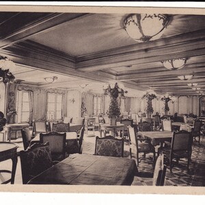 Rare Antique SS France Ocean Liner Postcards - Set of 5 - Etsy