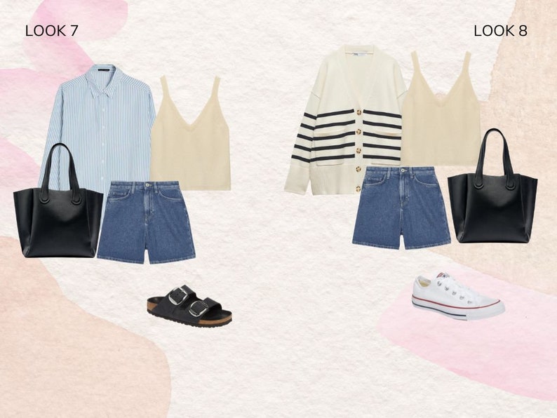 Capsule Wardrobe Neutral Colors Spring Summer 2023 With Etsy