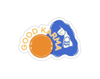 Good Karma Sticker