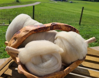 Gulf Coast Native wool roving 4oz SE2SE