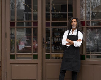 Enseigne personnalisable en céramique et bois pour pizzerias, restaurants, magasins IN1