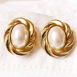 KJL Multiple Gold and Coloured Stone Magnetic Earrings