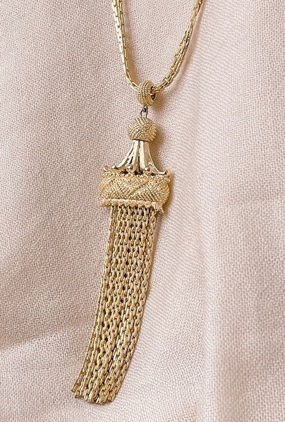 Monet Jewelry Tassel 30 Inch Snake Pendant Necklace | Hamilton Place