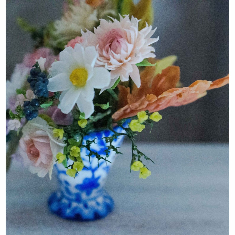 Miniature Flower Arrangements Etsy