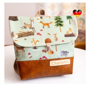Patron de couture PDF du sac à dos pour enfants Lenard (en allemand)