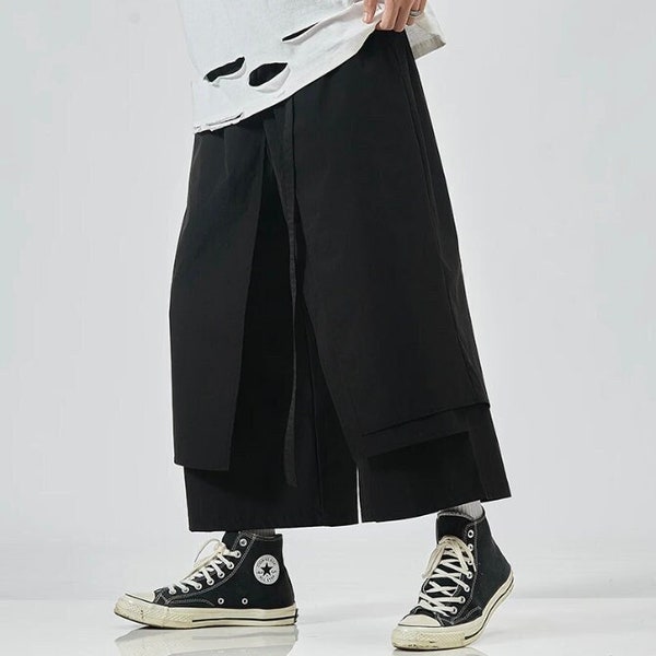 Harajuku Cargo Pants Men 2023 Hip Hop Streetwear Jogger Pants Unisex Trousers Patchwork Casual Joggers Sweatpants Fashion Unisex Pants