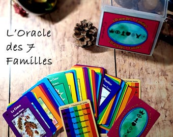 Jeu « l’Oracle des 7 familles » / jeu de 7 familles / oracle pour enfants / jeu pour exprimer ses émotions